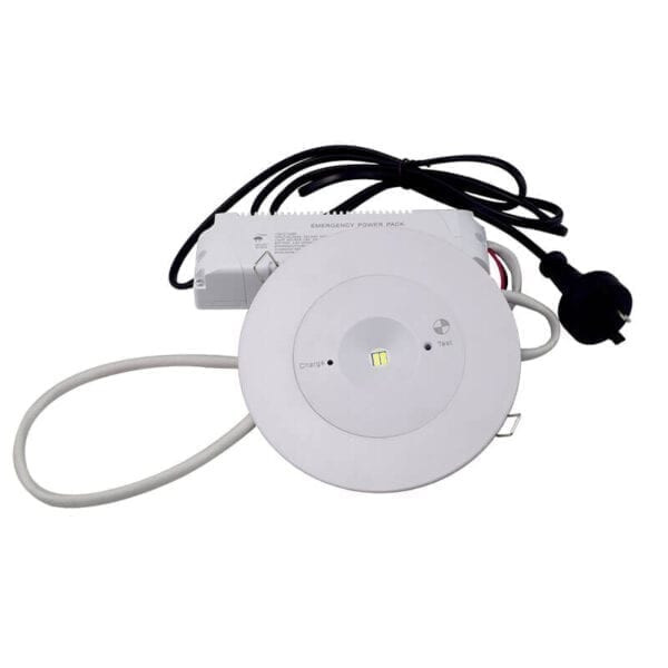 Emergency Downlight LED Flush Fit White