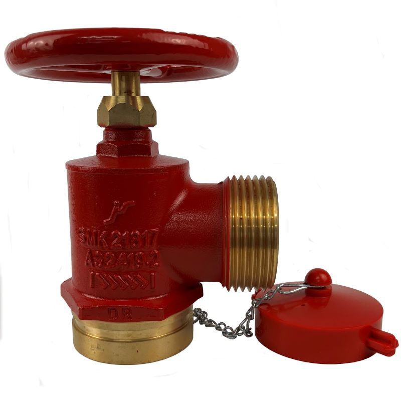 Hydrant Landing Valve 65mm NSW FBT MFB Outlet x 80mm Roll Groove Inlet ...