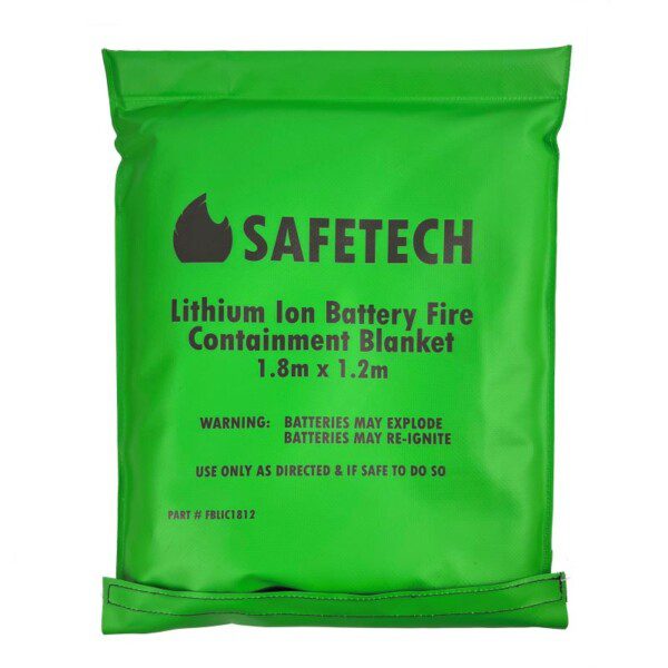 lithium ion fire blanket