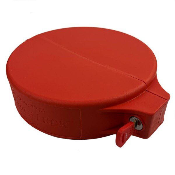 Hydrant Valve Lock 172mm ID With Built-In 003 Lock - Image 2